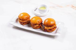 Panko Crumbed Chicken Sliders