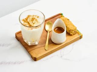 Ice Afro Spanish Latte